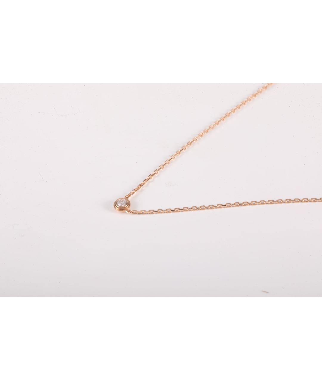 CARTIER Золотое колье из розового золота, фото 2