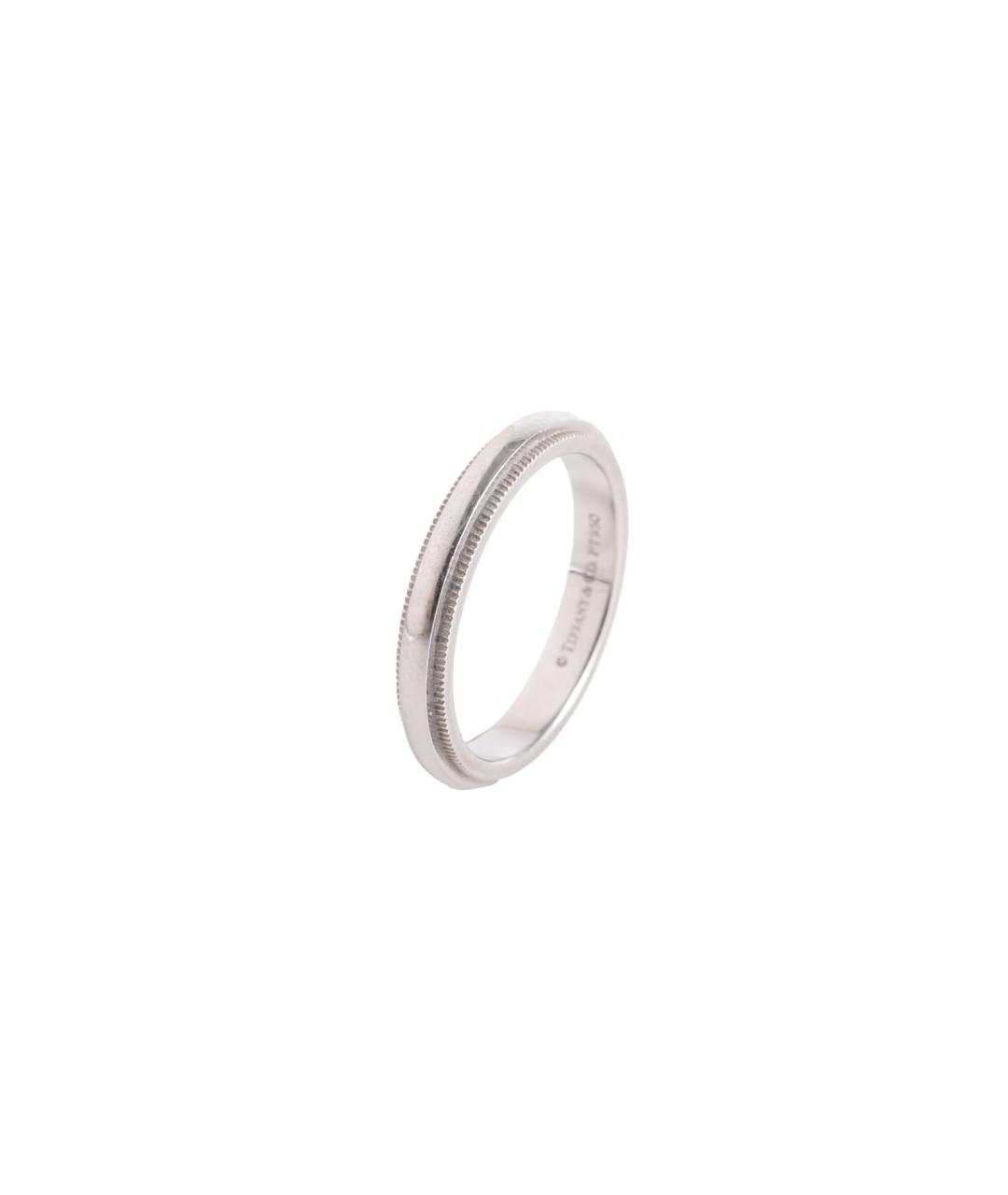 TIFFANY&CO Серебряное платиновое кольцо, фото 1