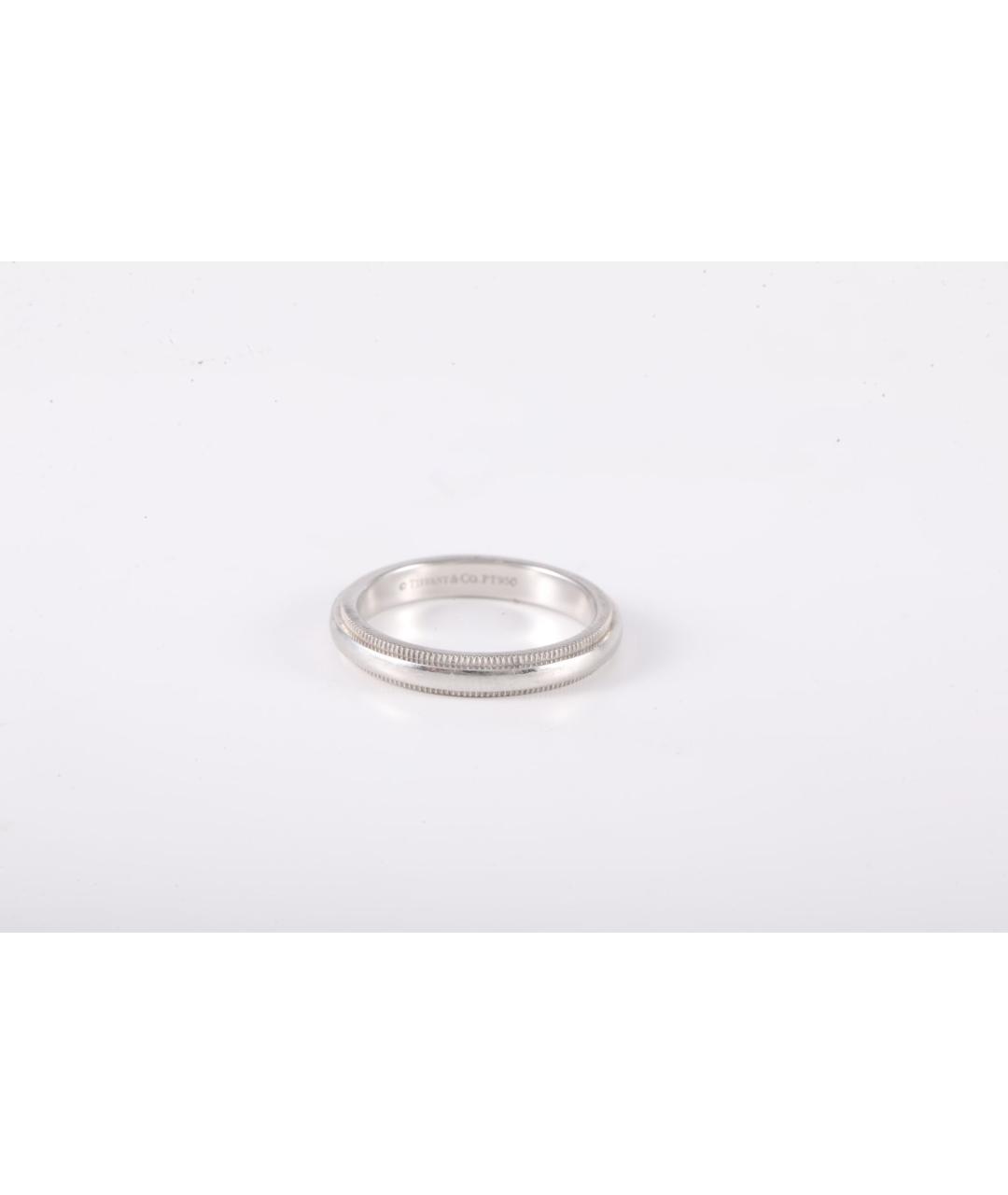 TIFFANY&CO Серебряное платиновое кольцо, фото 4