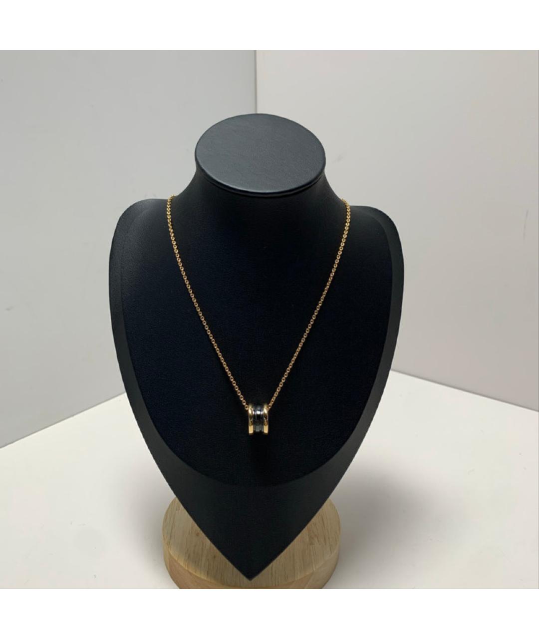 BVLGARI Золотое колье из розового золота, фото 8