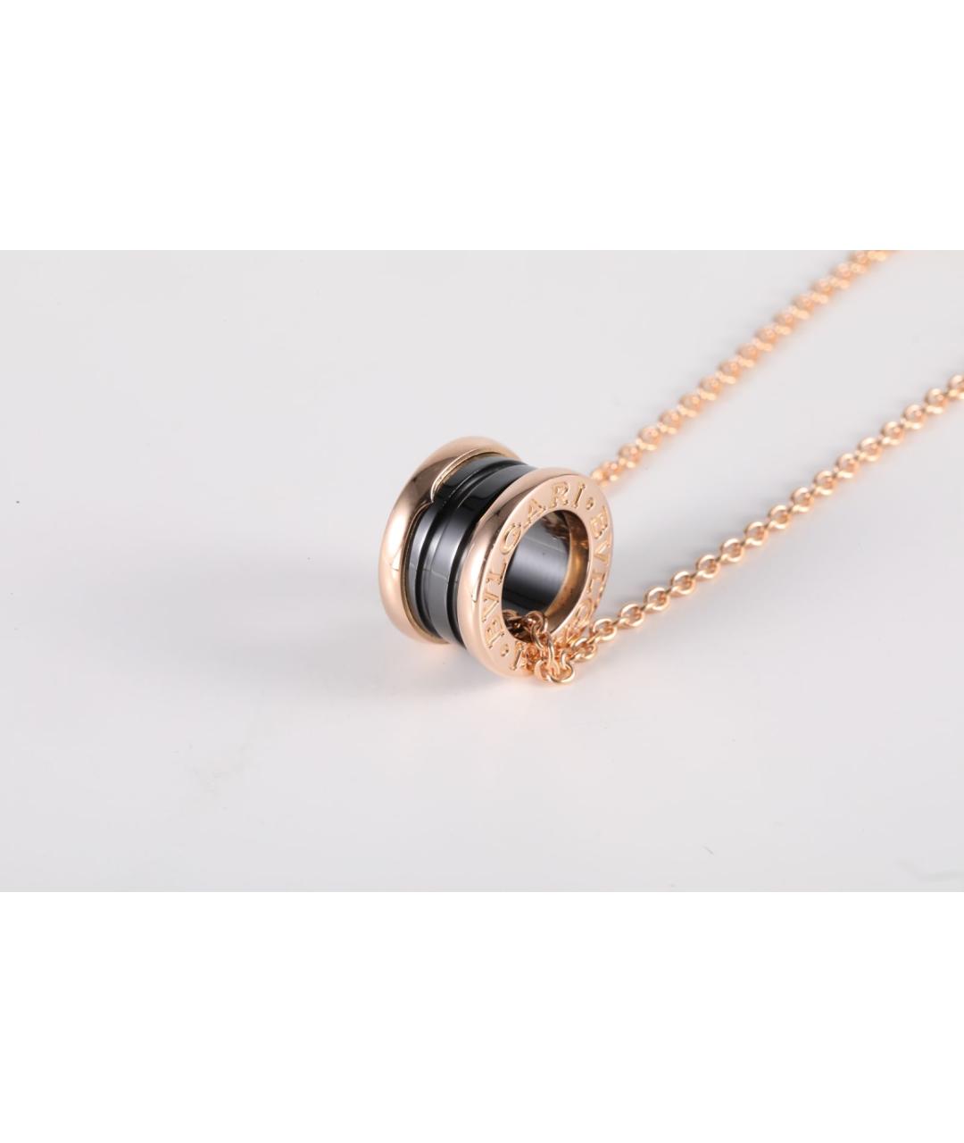 BVLGARI Золотое колье из розового золота, фото 2