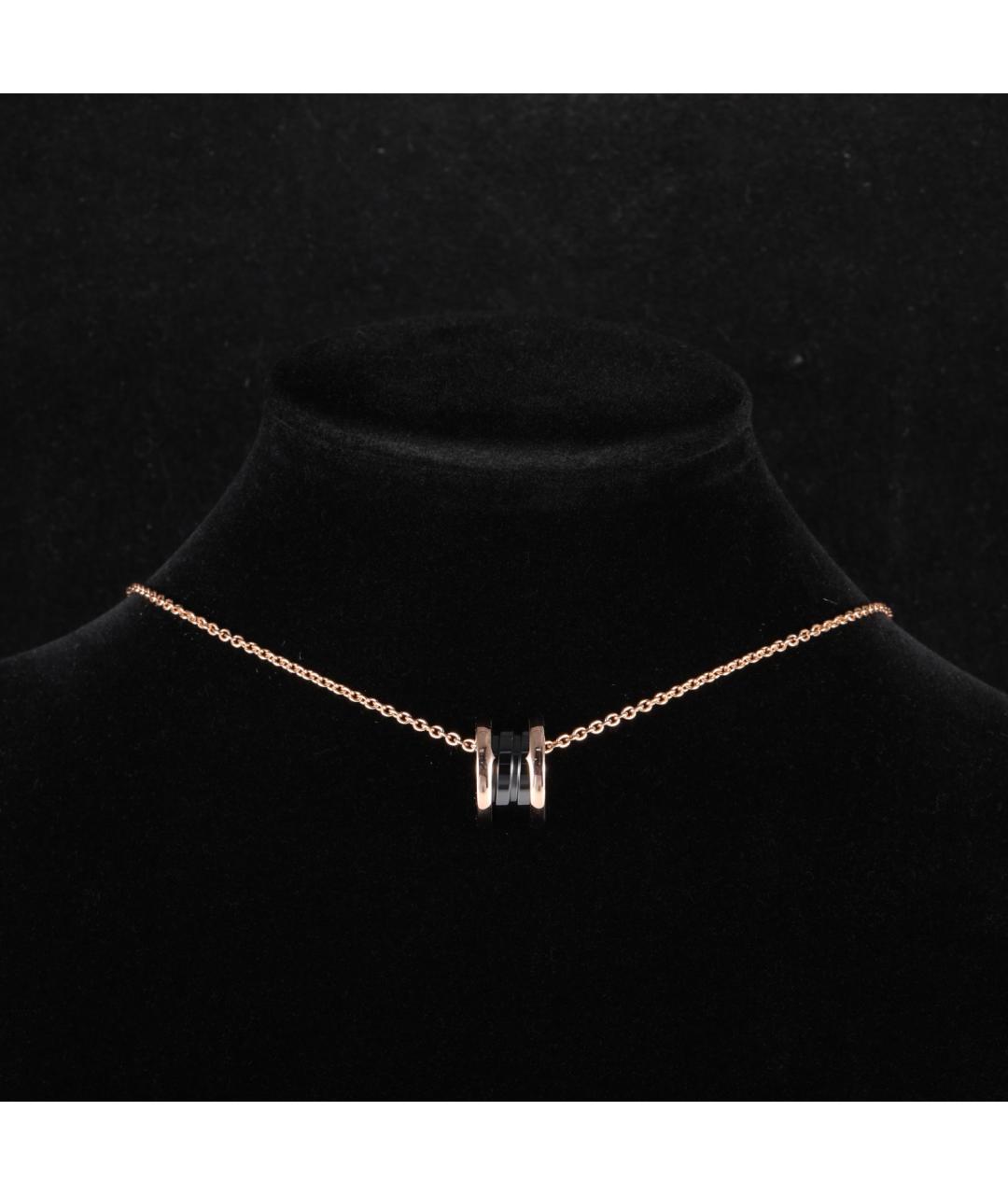 BVLGARI Золотое колье из розового золота, фото 7