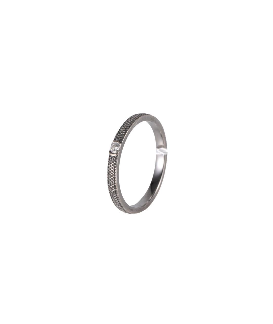 DE BEERS Серебряное кольцо из белого золота, фото 1