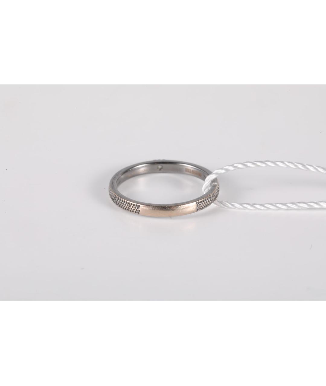 DE BEERS Серебряное кольцо из белого золота, фото 5