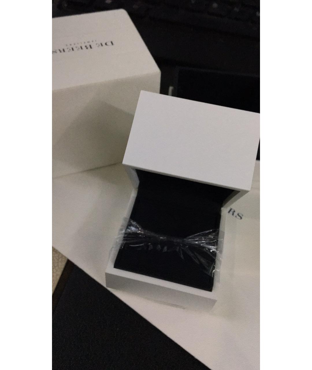 DE BEERS Серебряное кольцо из белого золота, фото 8