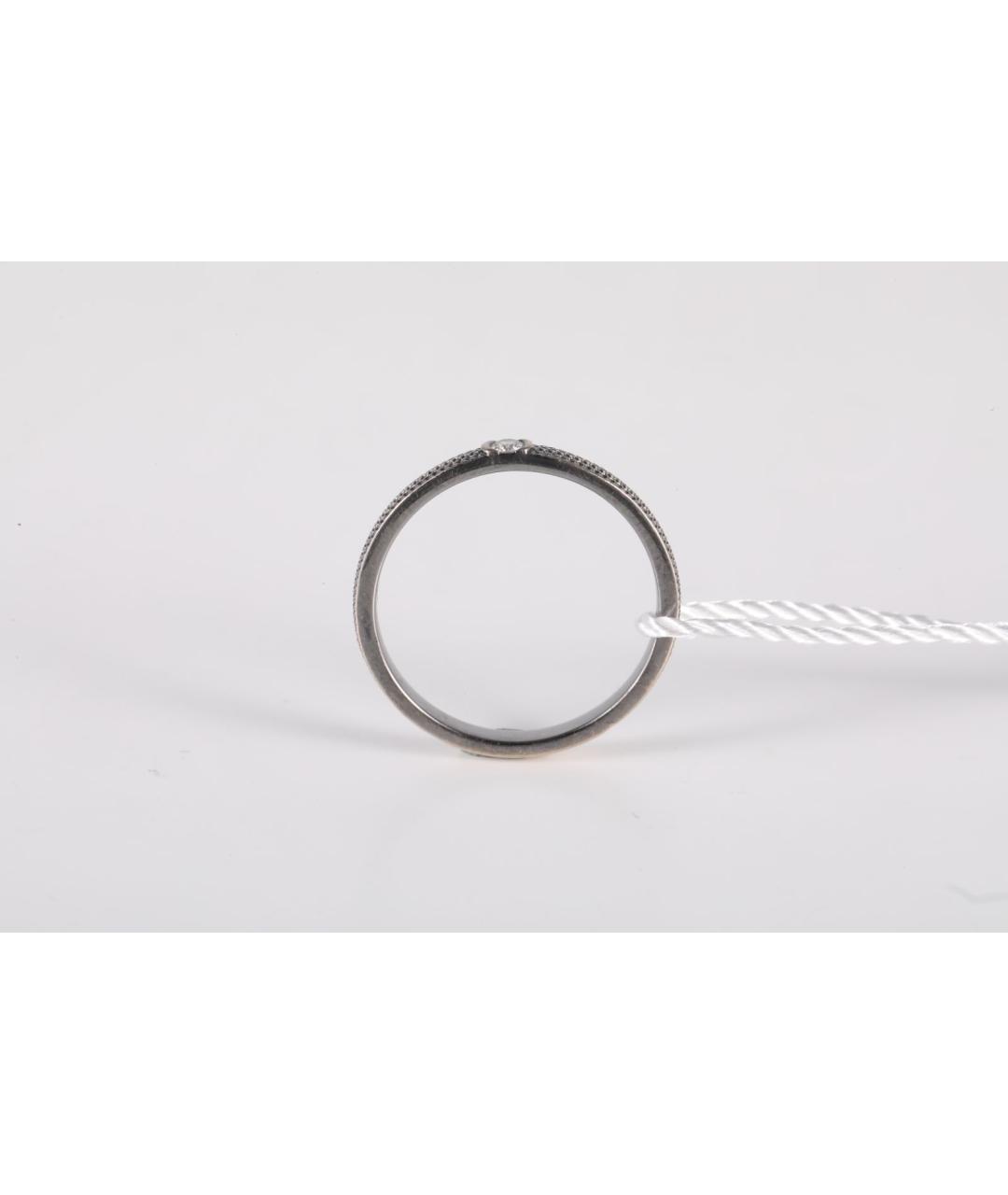 DE BEERS Серебряное кольцо из белого золота, фото 3