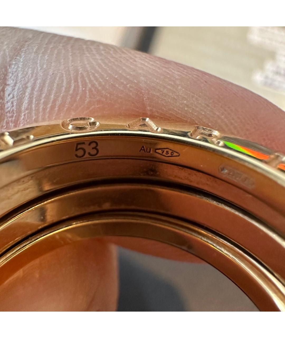 BVLGARI Золотое кольцо из желтого золота, фото 5