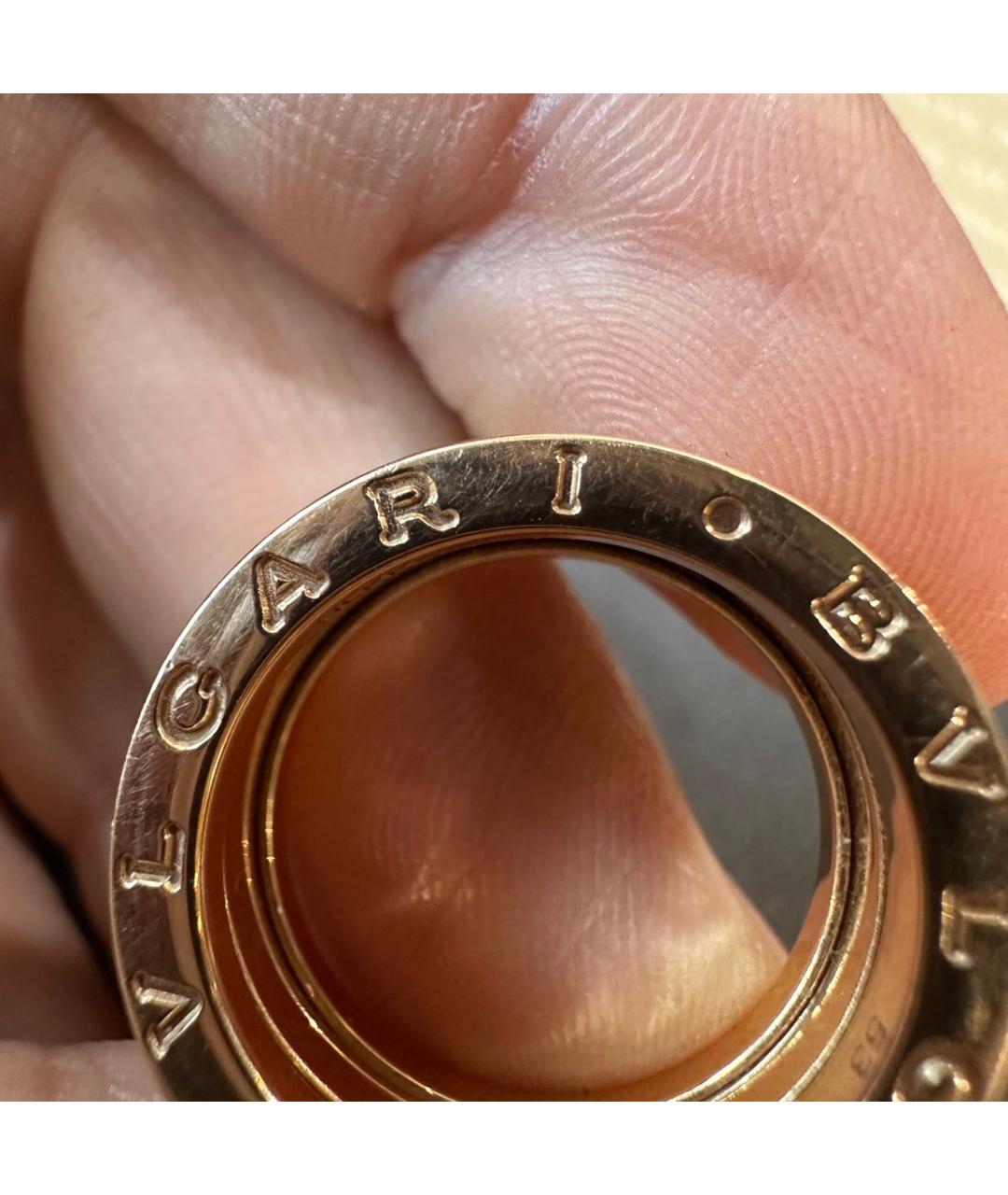 BVLGARI Золотое кольцо из желтого золота, фото 9