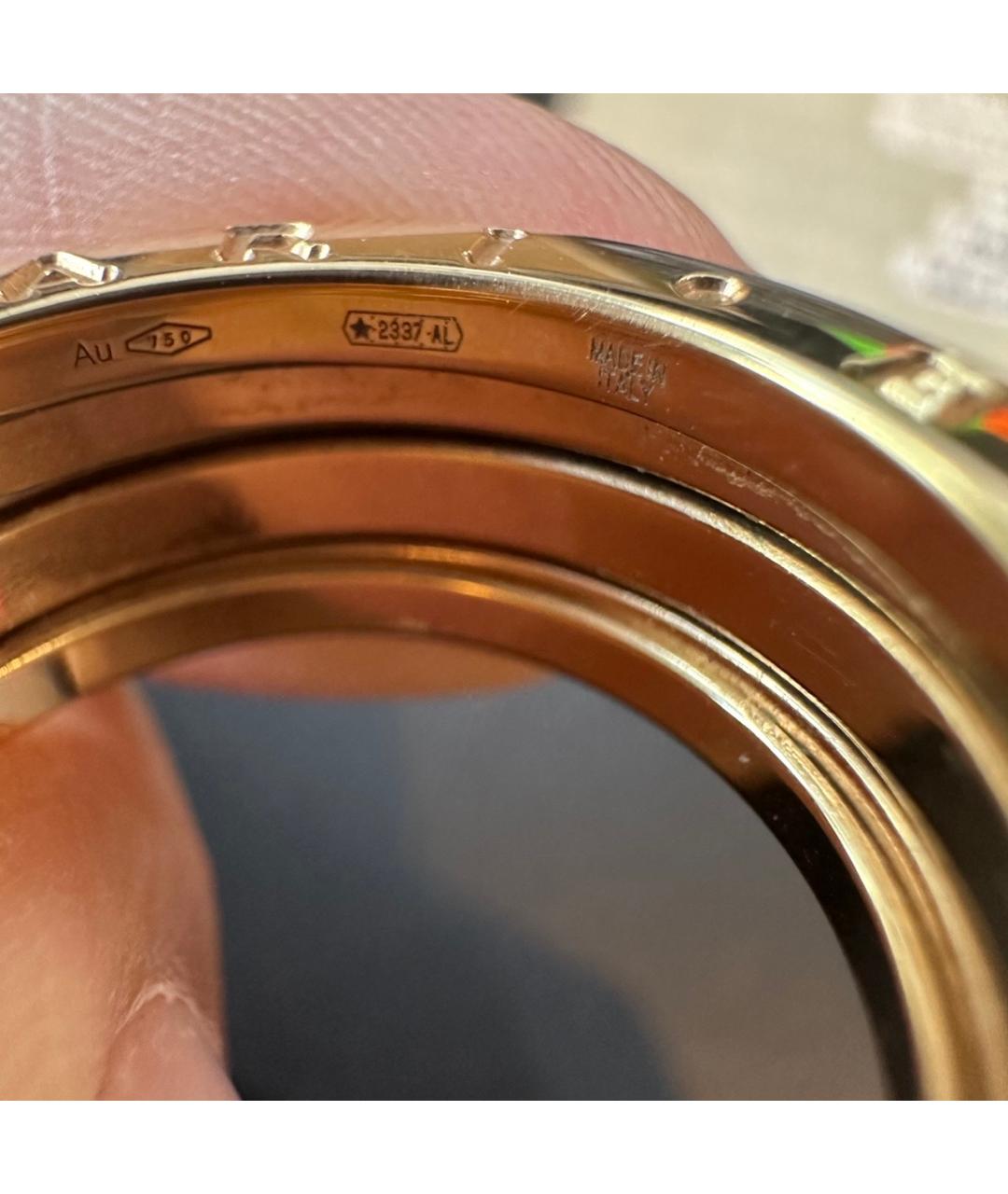 BVLGARI Золотое кольцо из желтого золота, фото 8