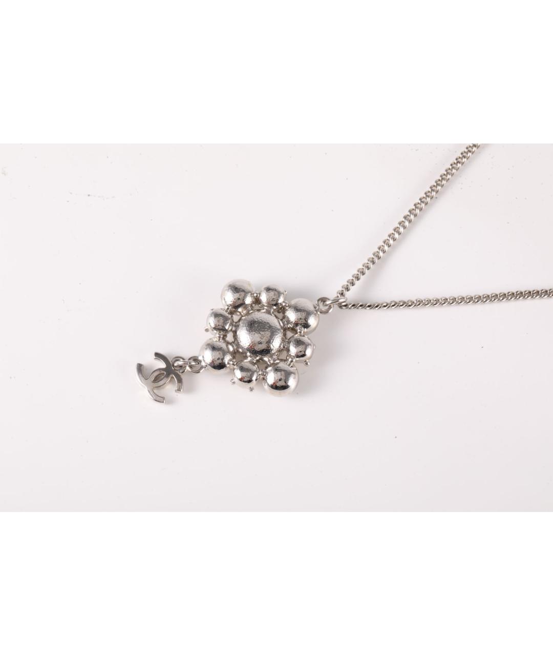 CHANEL Серебряное колье, фото 3