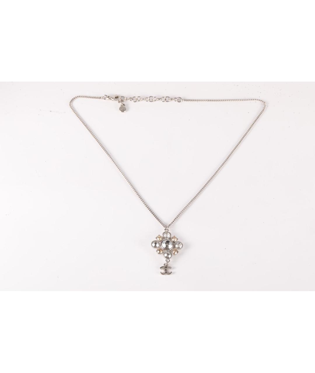 CHANEL Серебряное колье, фото 6