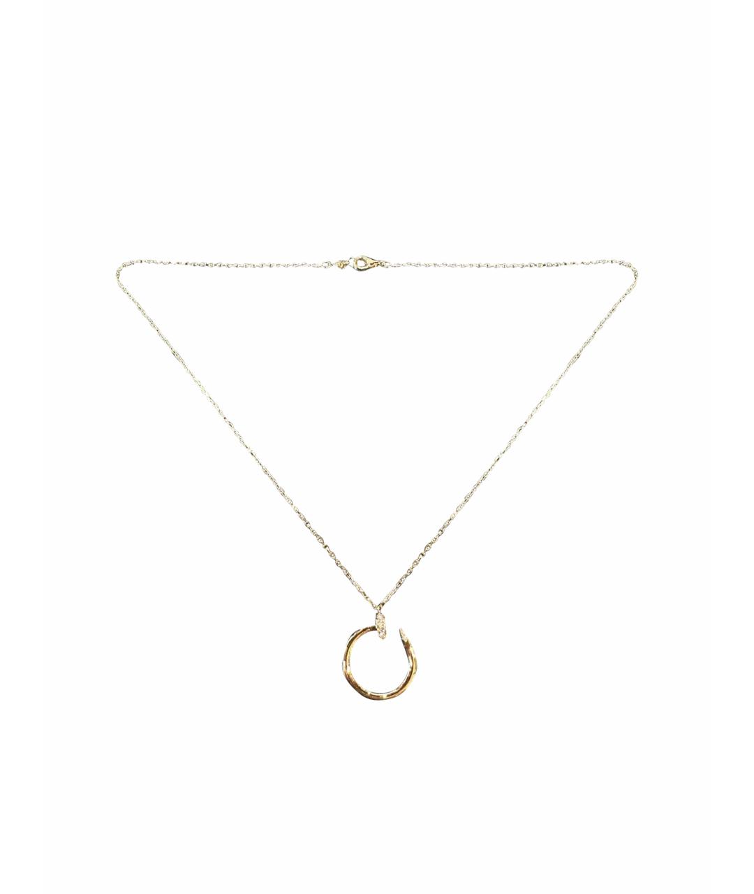 CARTIER Золотое колье из желтого золота, фото 1