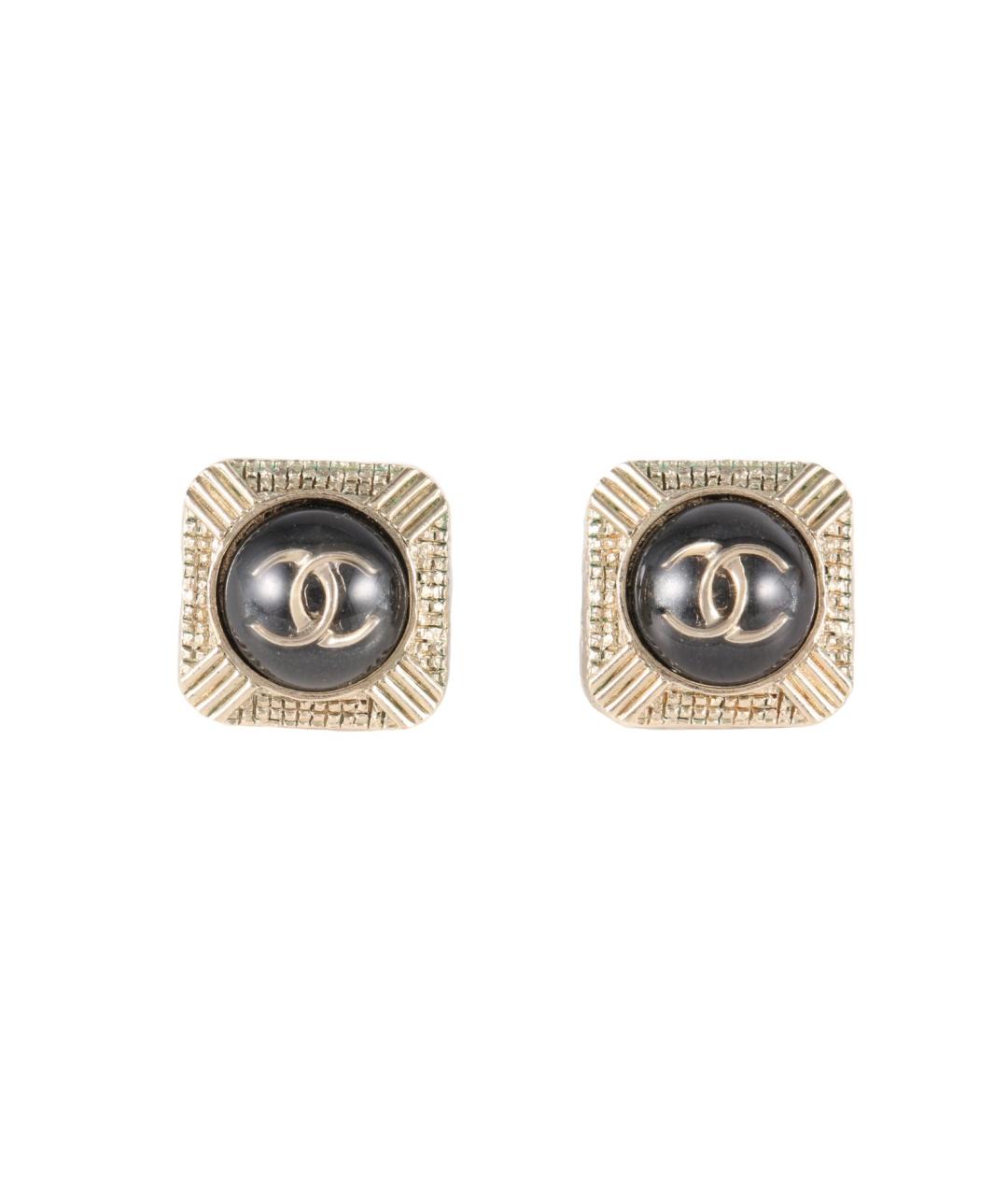CHANEL Золотые серьги, фото 1
