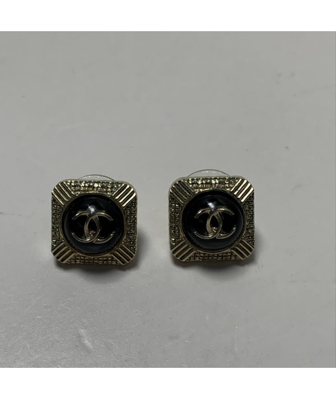 CHANEL Золотые серьги, фото 9