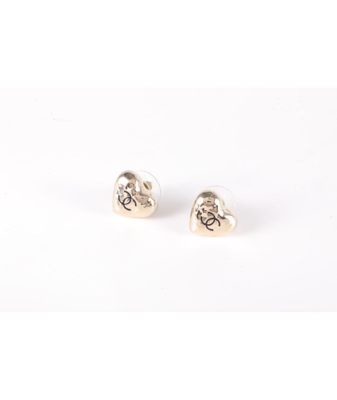 CHANEL Серебряные латунные серьги, фото 2