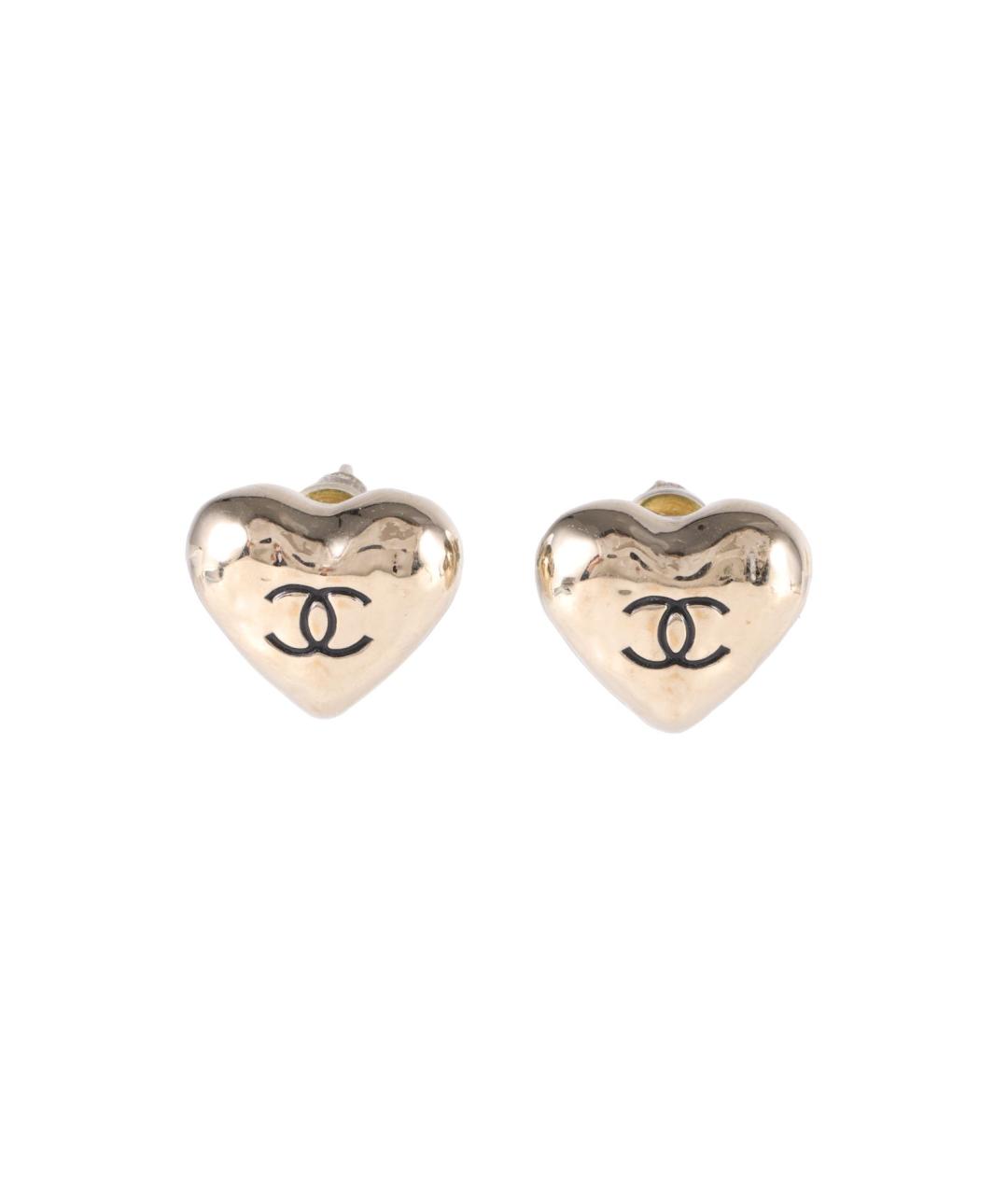 CHANEL Серебряные латунные серьги, фото 1