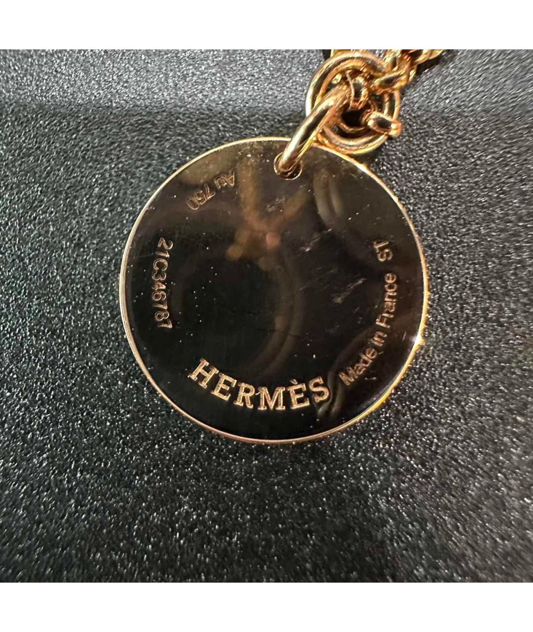 HERMES Золотой браслет из желтого золота, фото 2