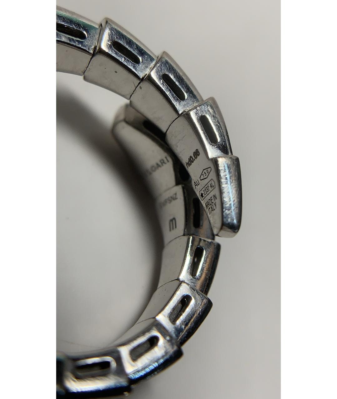 BVLGARI Серебряное кольцо из белого золота, фото 9