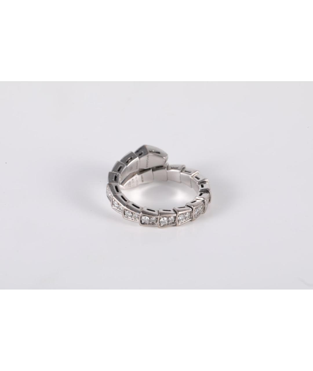 BVLGARI Серебряное кольцо из белого золота, фото 5