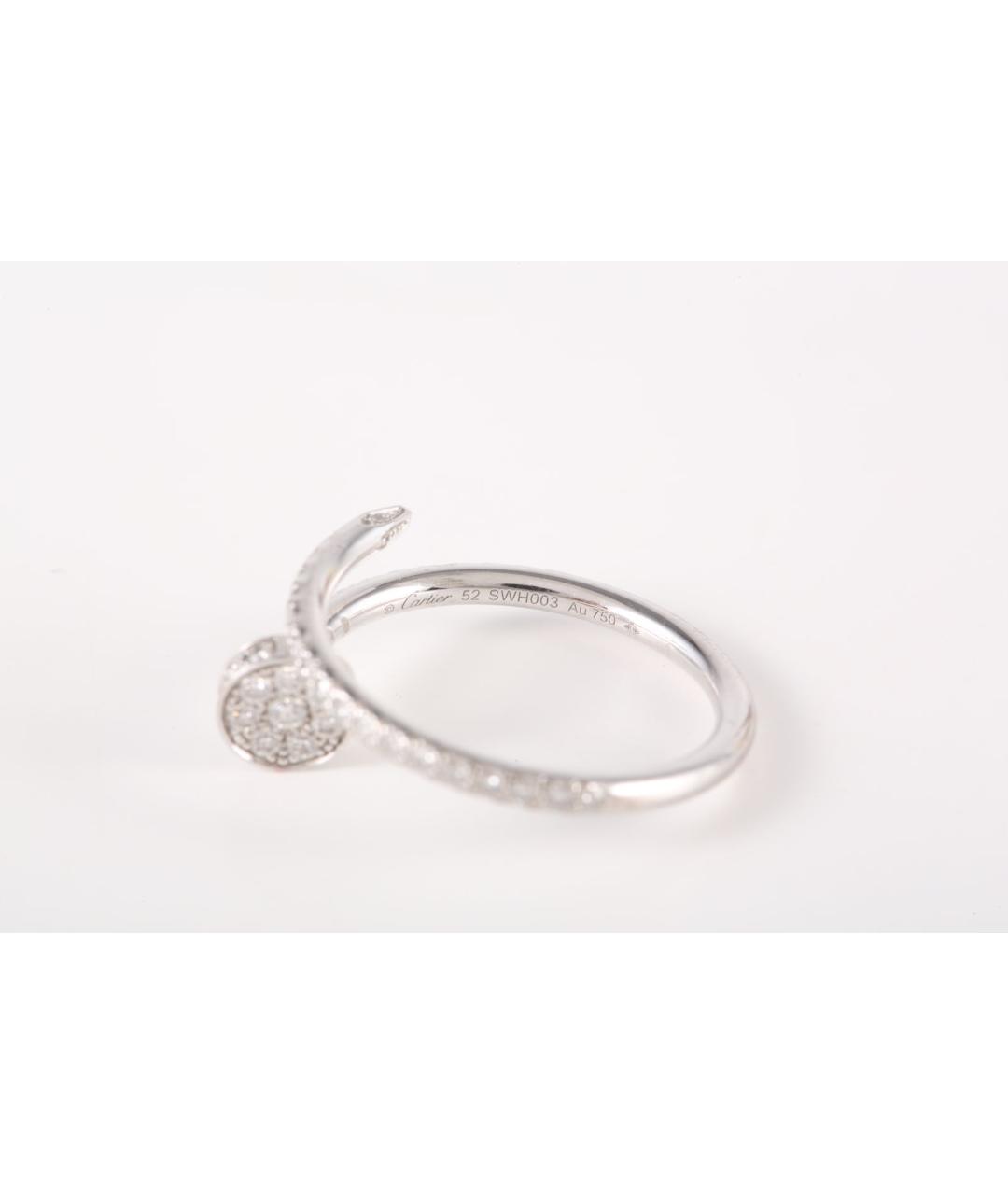 CARTIER Серебряное кольцо из белого золота, фото 6