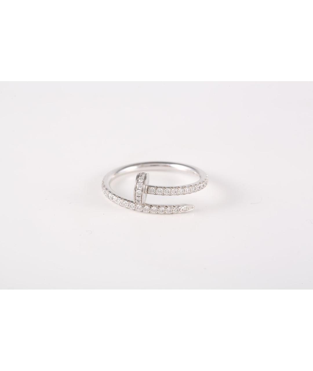 CARTIER Серебряное кольцо из белого золота, фото 4