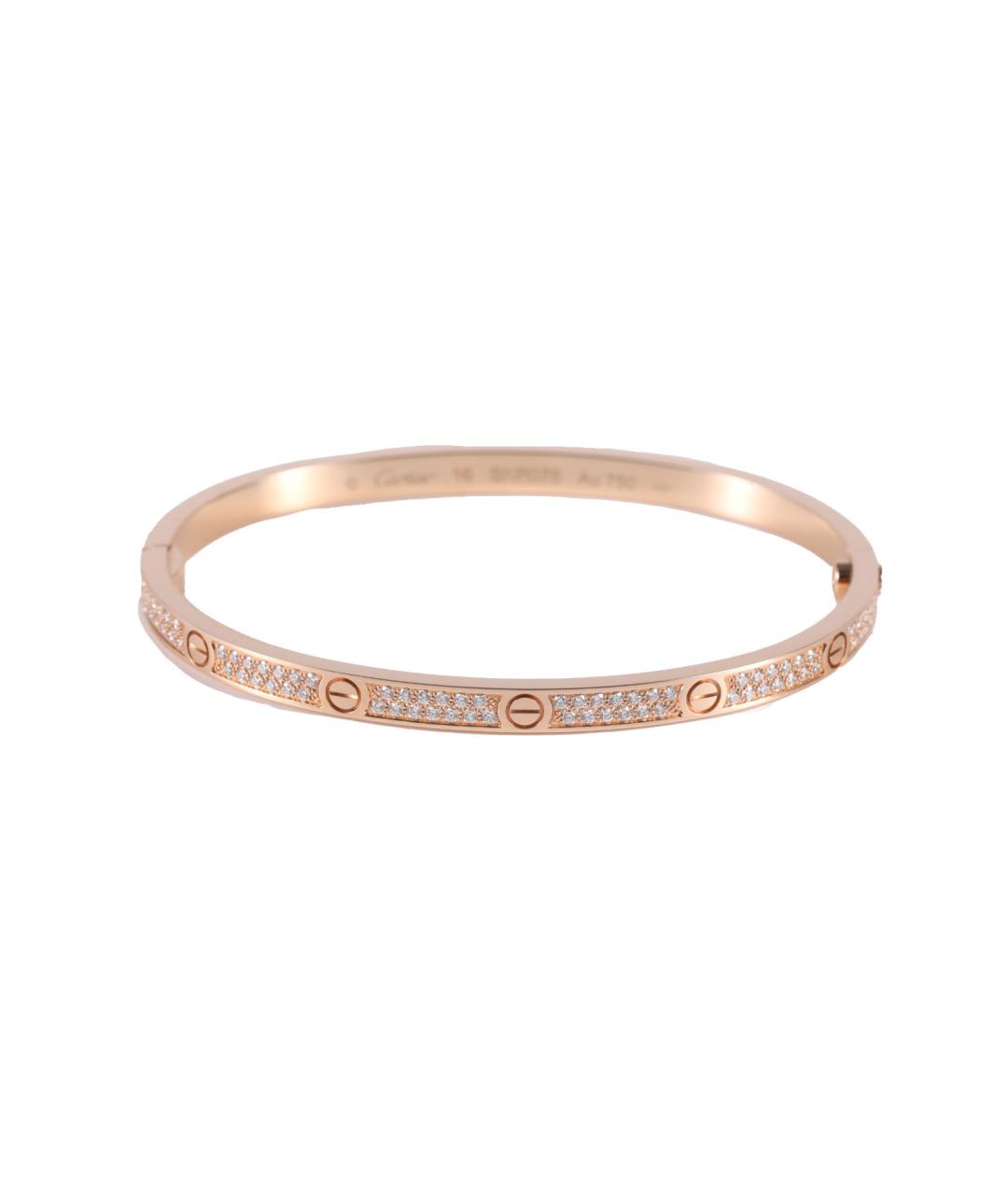 CARTIER Золотой браслет из розового золота, фото 1