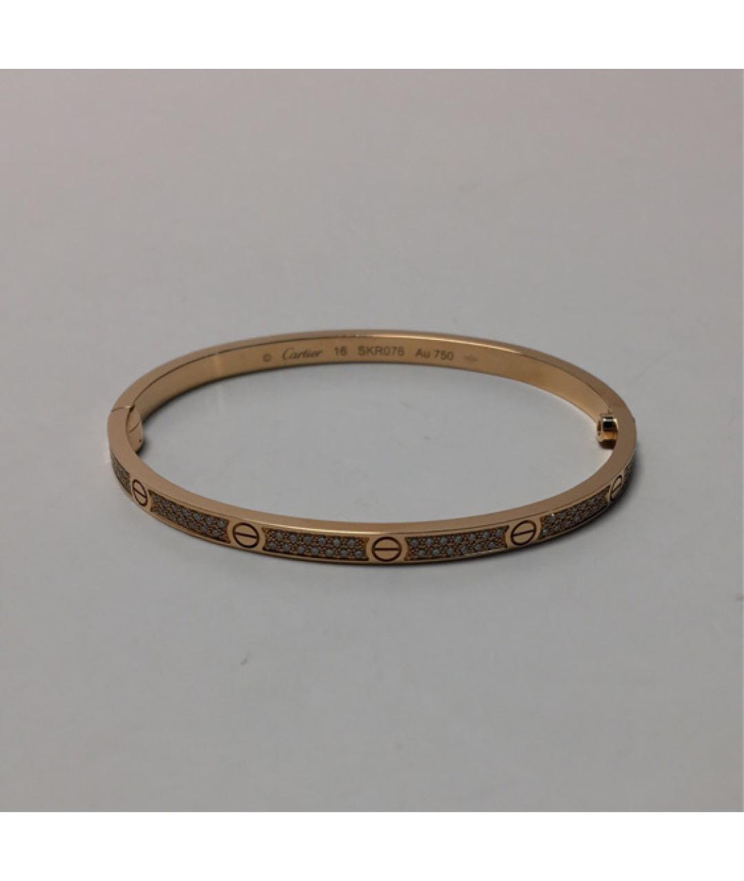 CARTIER Золотой браслет из розового золота, фото 7