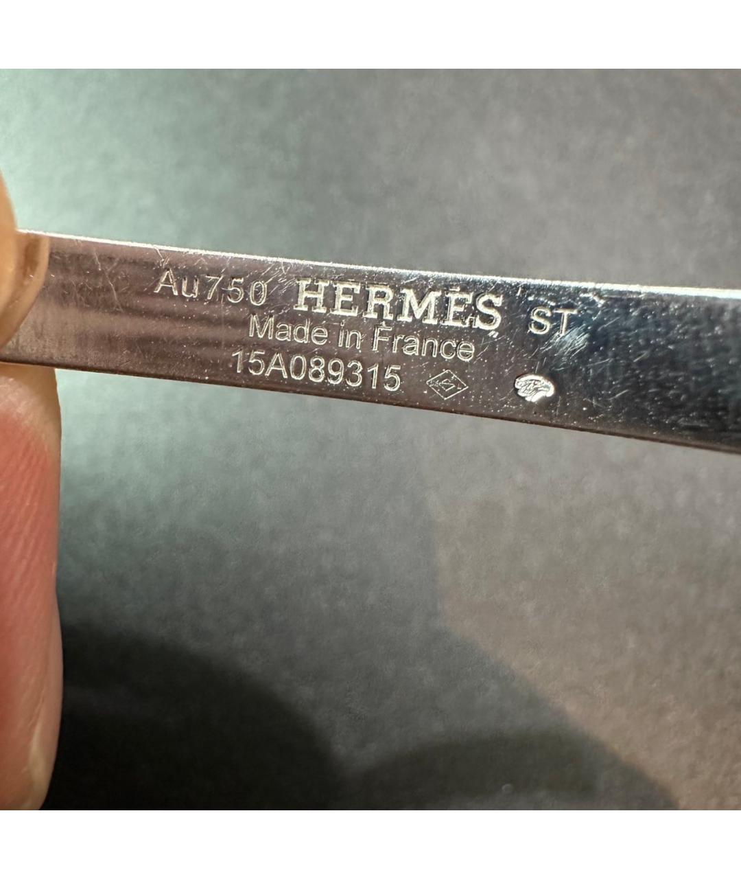 HERMES Браслет из белого золота, фото 5