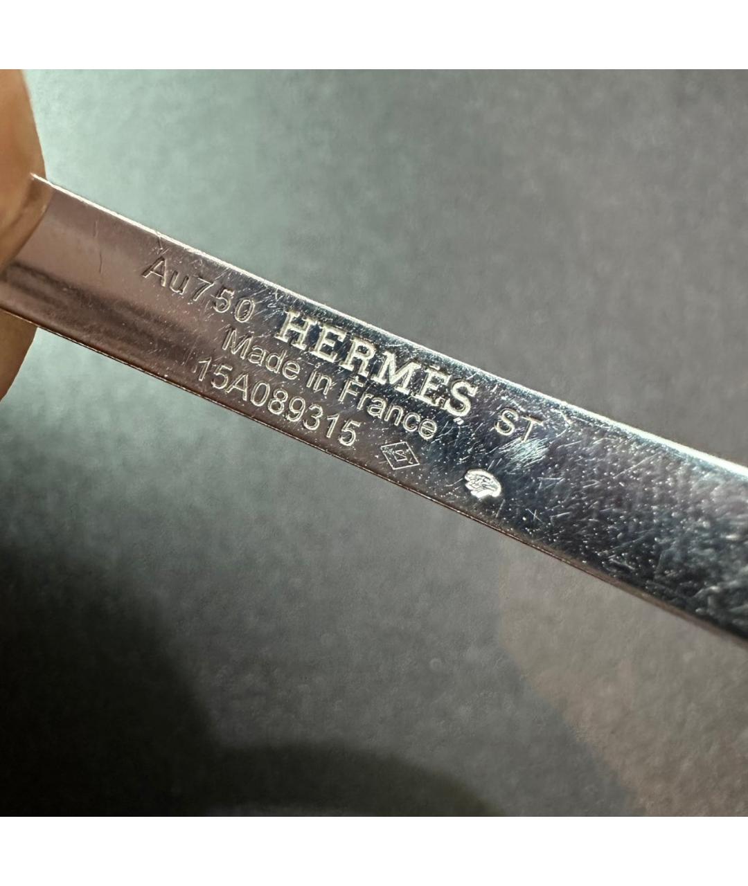 HERMES Браслет из белого золота, фото 2