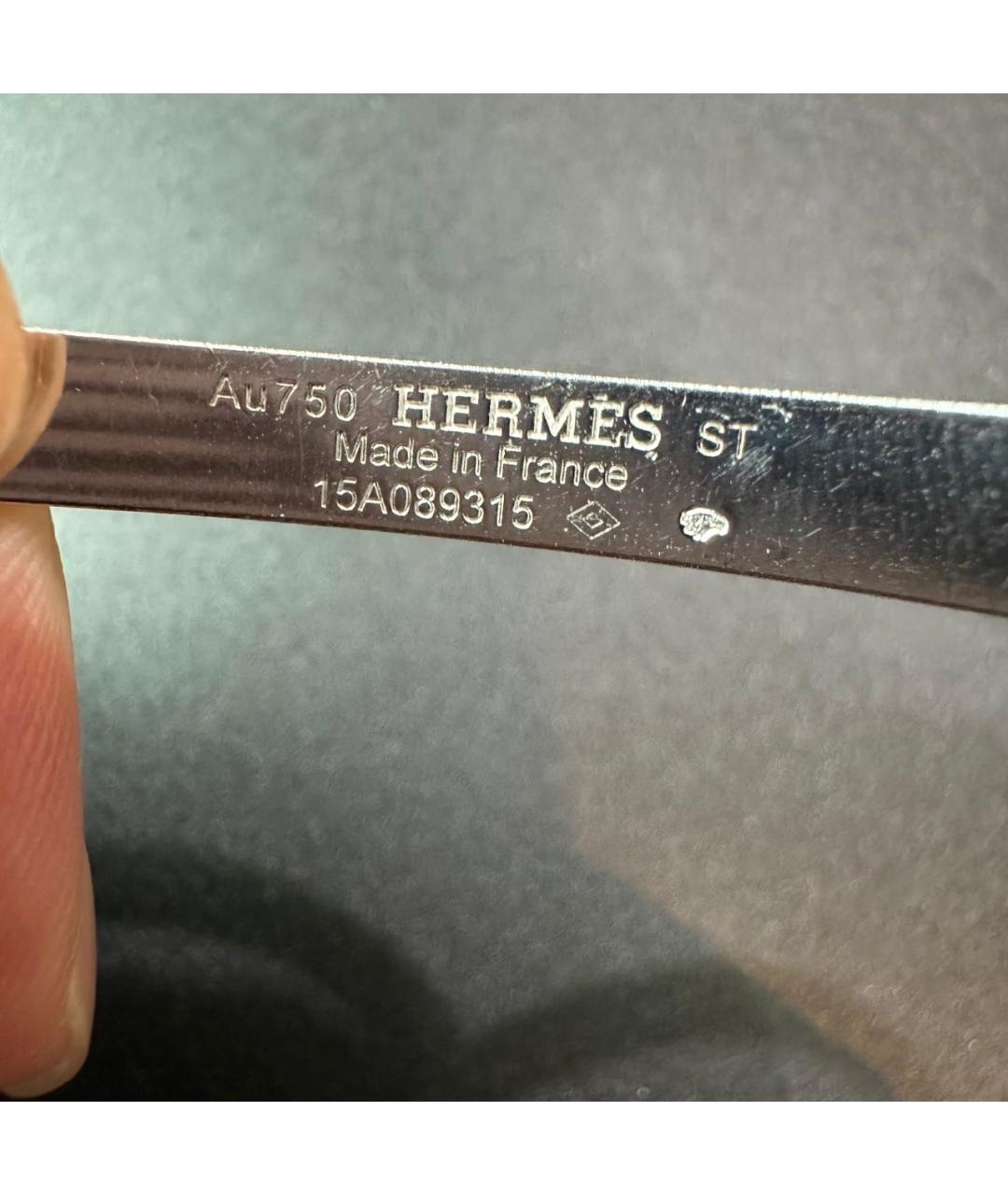 HERMES Браслет из белого золота, фото 3