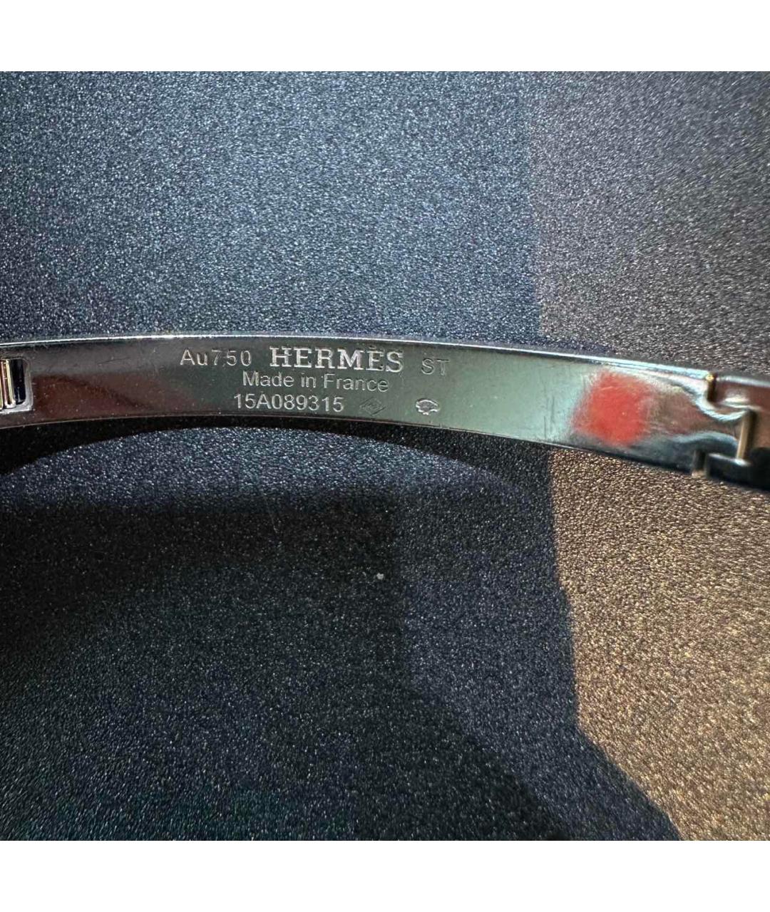 HERMES Браслет из белого золота, фото 7