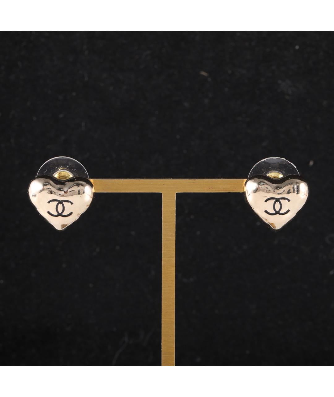 CHANEL Латунные серьги, фото 7
