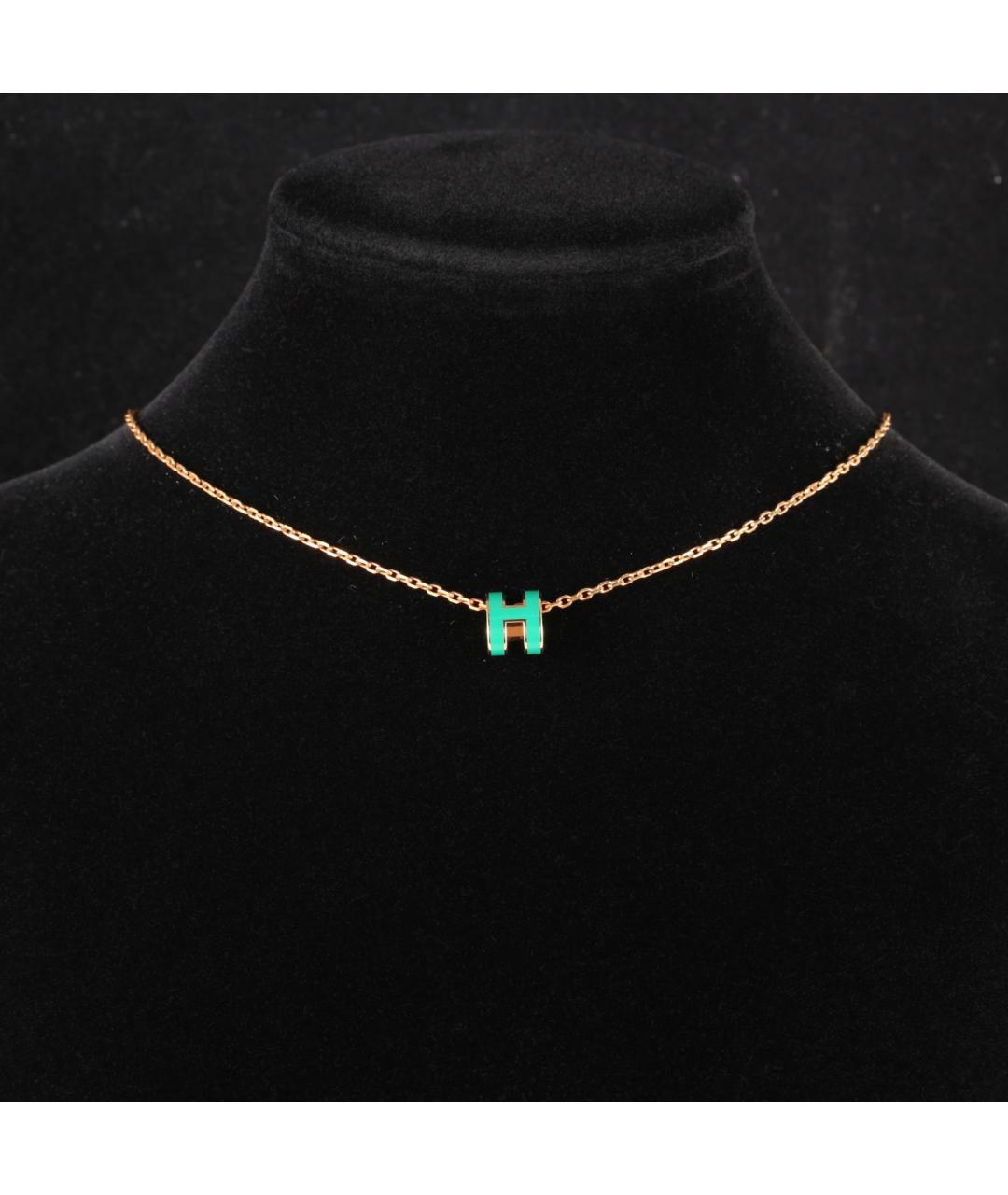 HERMES Зеленая подвеска, фото 7