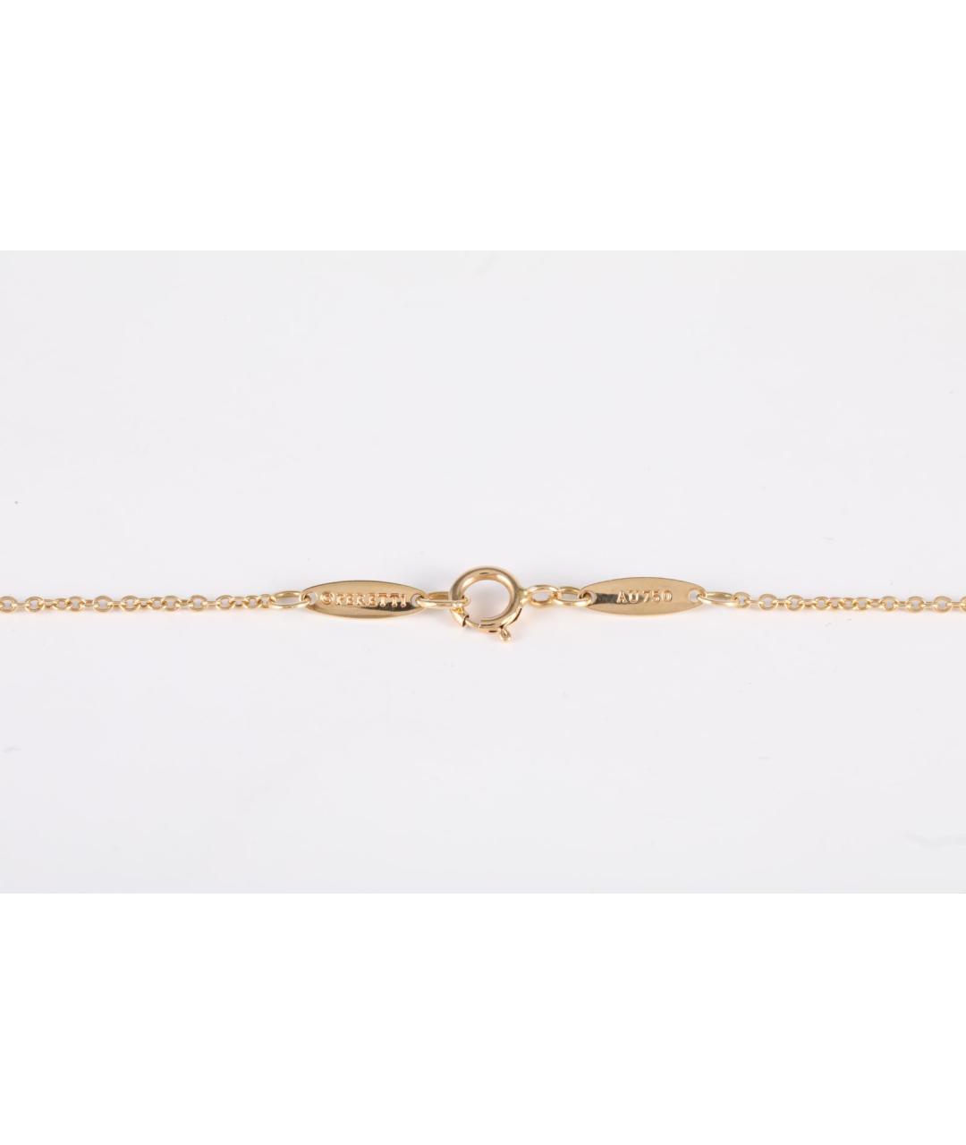 TIFFANY&CO Золотое колье из желтого золота, фото 5