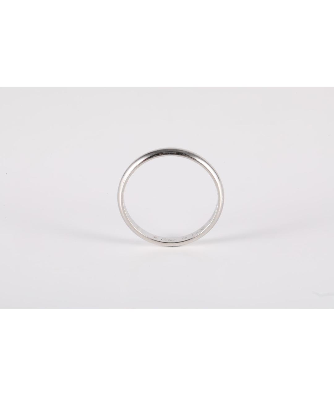 CARTIER Серебряное платиновое кольцо, фото 3