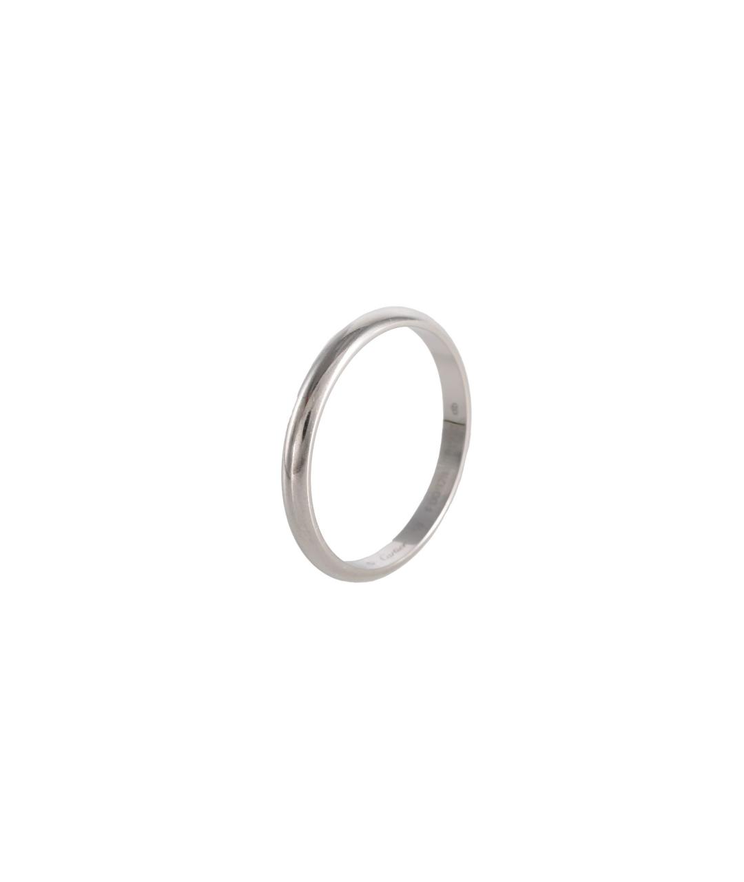 CARTIER Серебряное платиновое кольцо, фото 1
