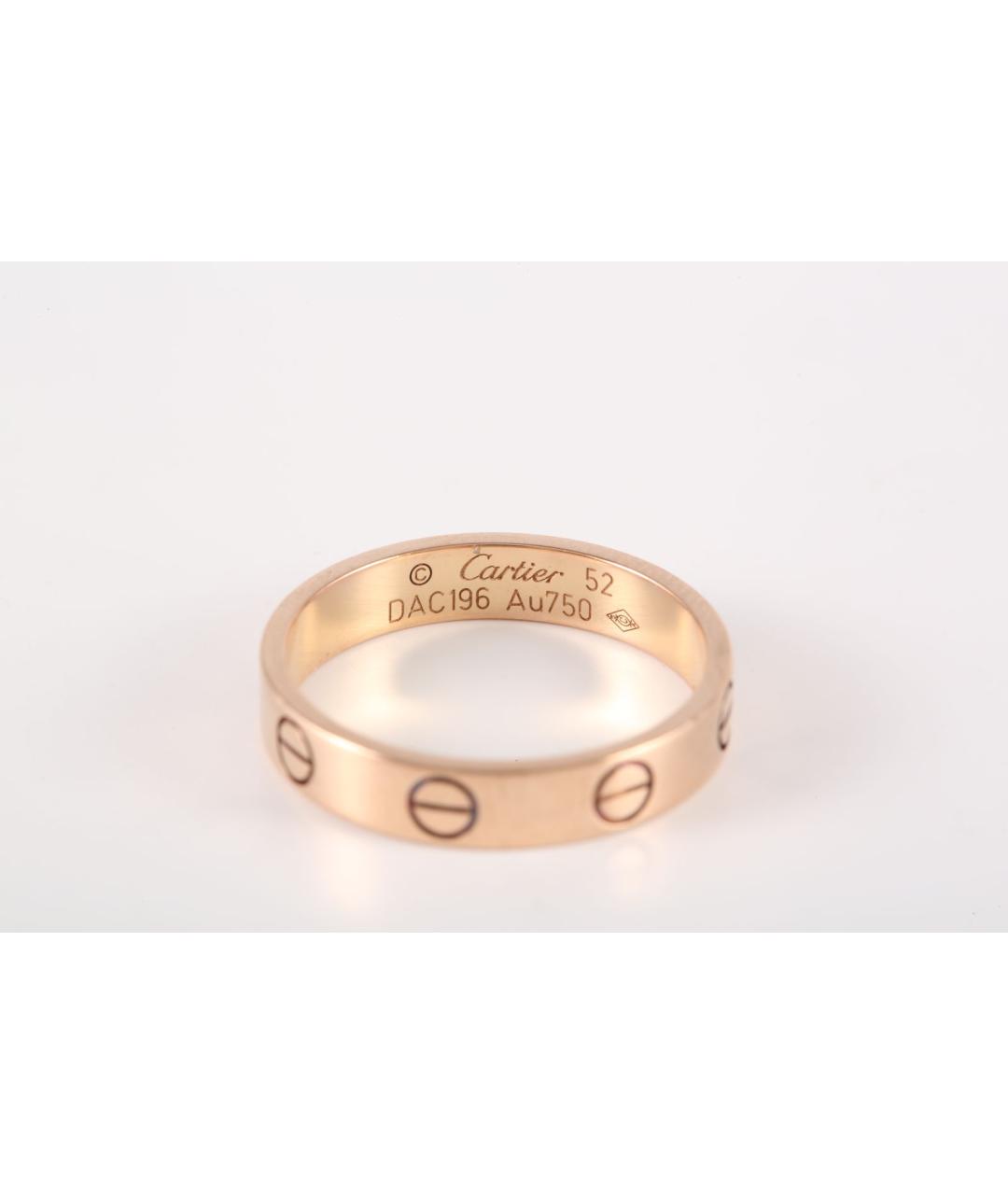 CARTIER Золотое кольцо из розового золота, фото 6