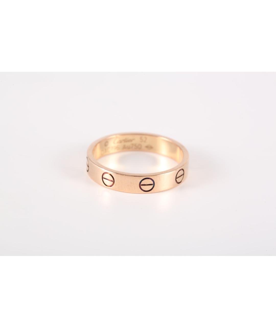 CARTIER Золотое кольцо из розового золота, фото 4