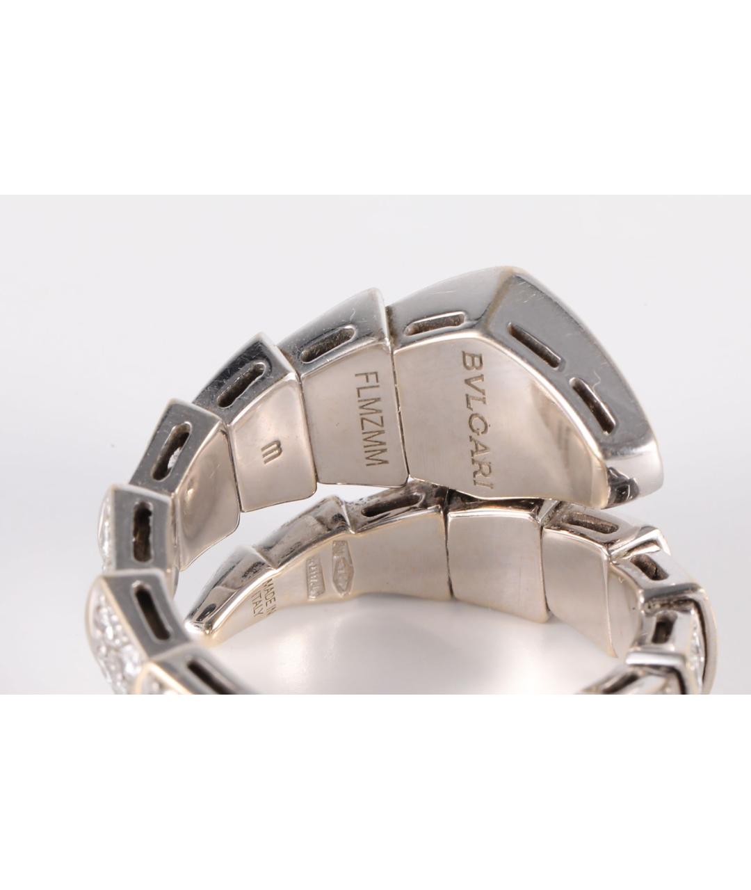 BVLGARI Серебряное кольцо из белого золота, фото 6