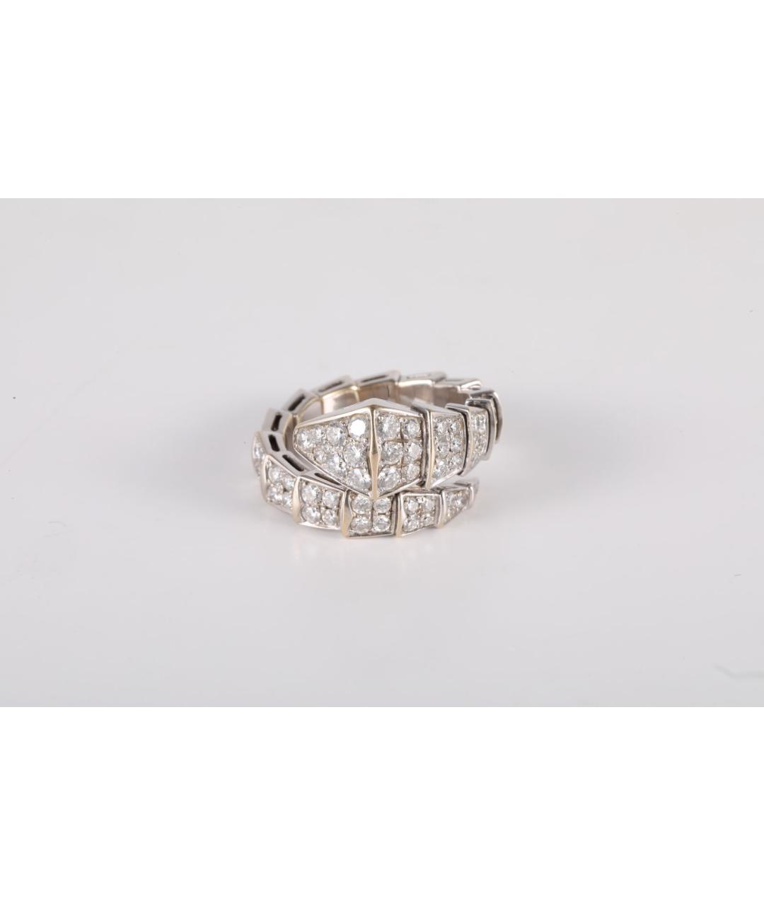 BVLGARI Серебряное кольцо из белого золота, фото 4