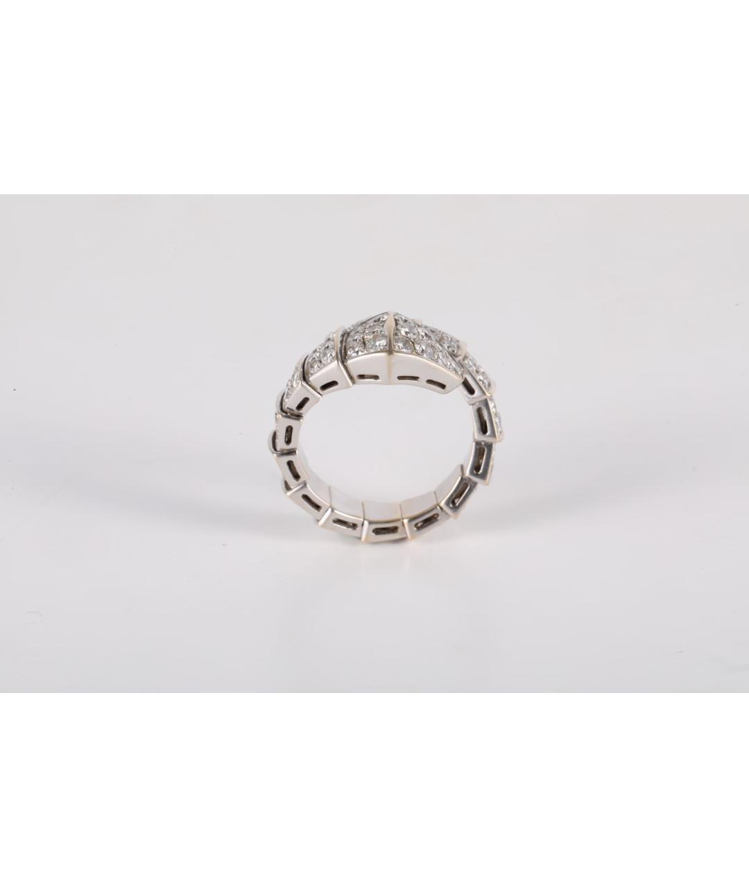 BVLGARI Серебряное кольцо из белого золота, фото 3