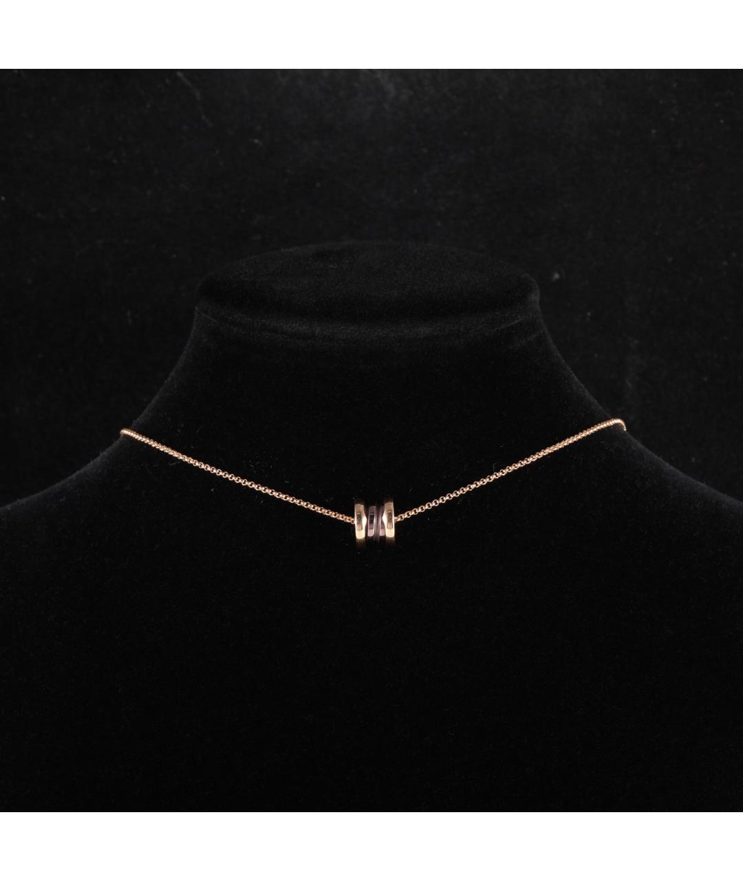 BVLGARI Золотая подвеска из розового золота, фото 7