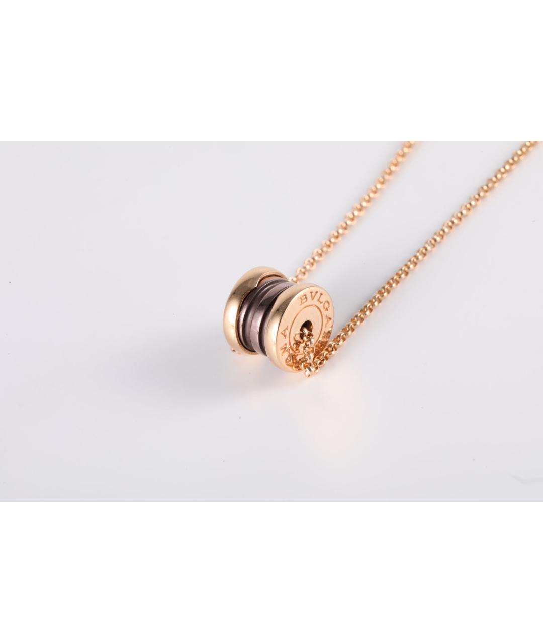 BVLGARI Золотая подвеска из розового золота, фото 2