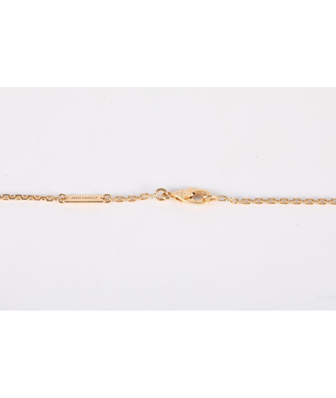 VAN CLEEF & ARPELS Бирюзовая подвеска из желтого золота, фото 5