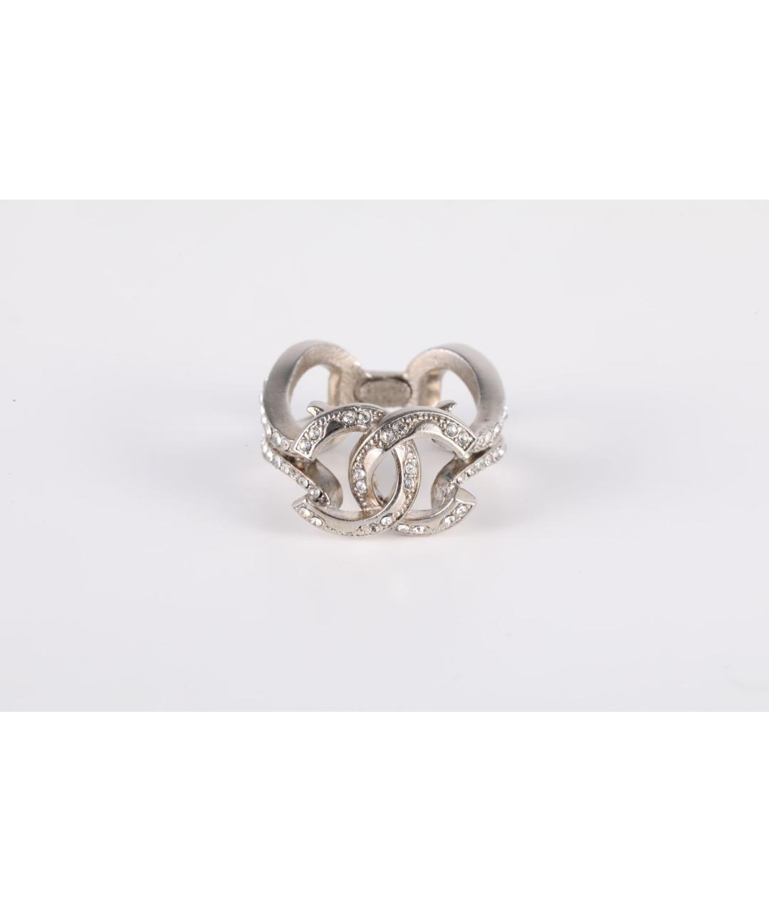 CHANEL Серебряное кольцо, фото 4