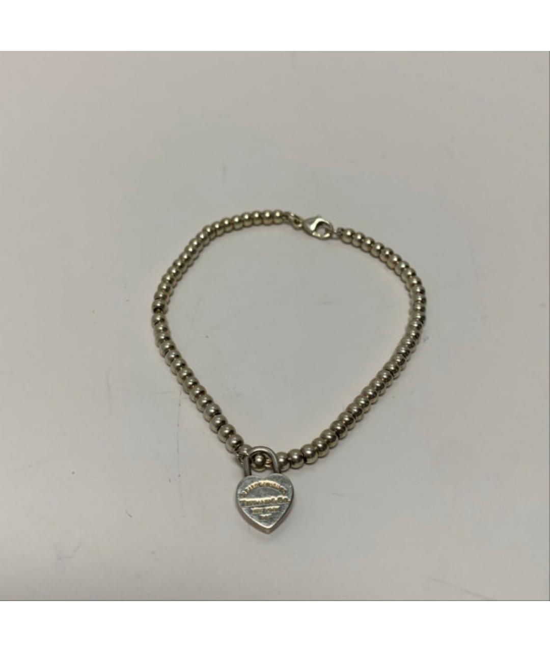 TIFFANY&CO Серебрянный серебряный браслет, фото 9
