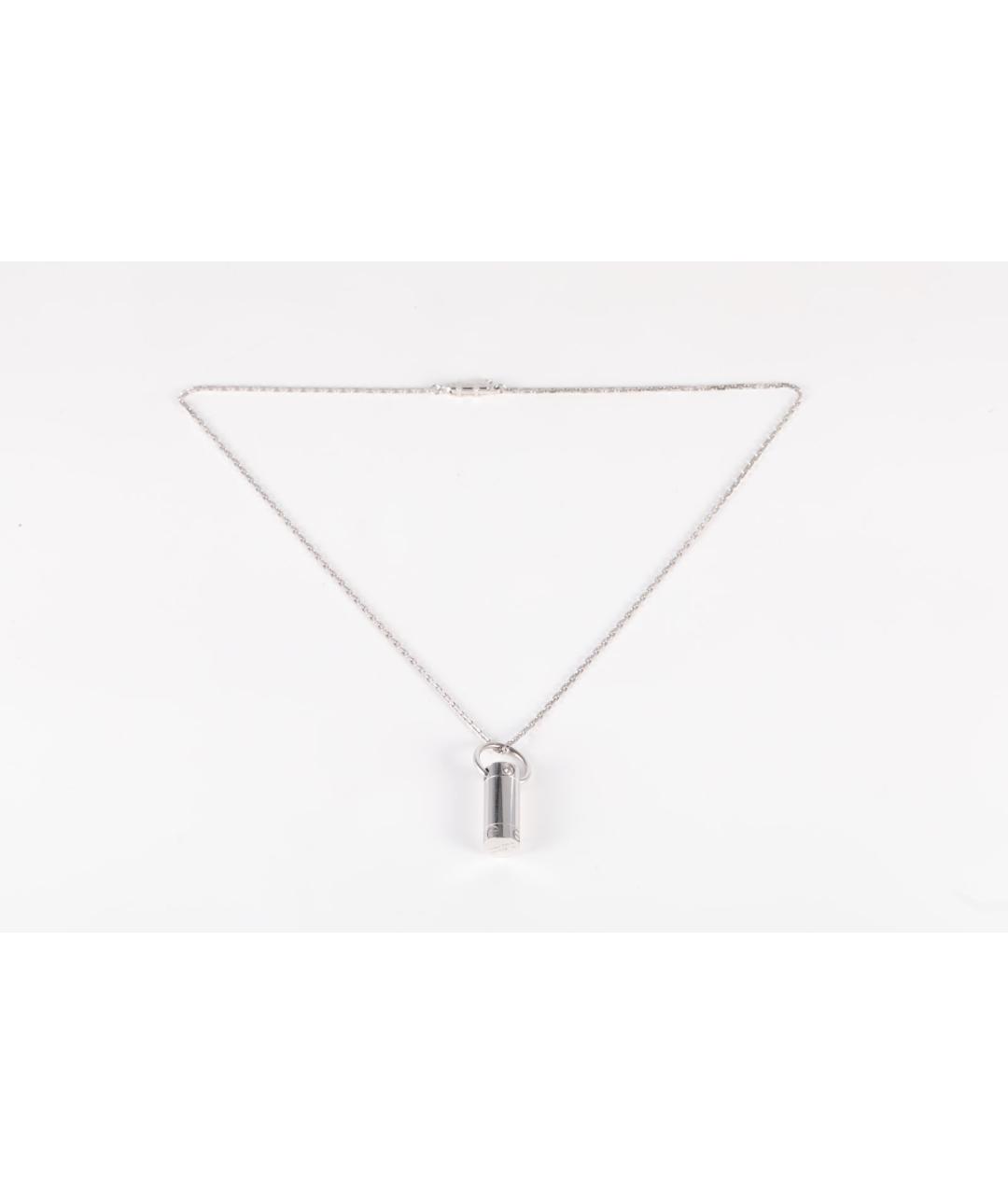 CARTIER Серебряное колье из белого золота, фото 7