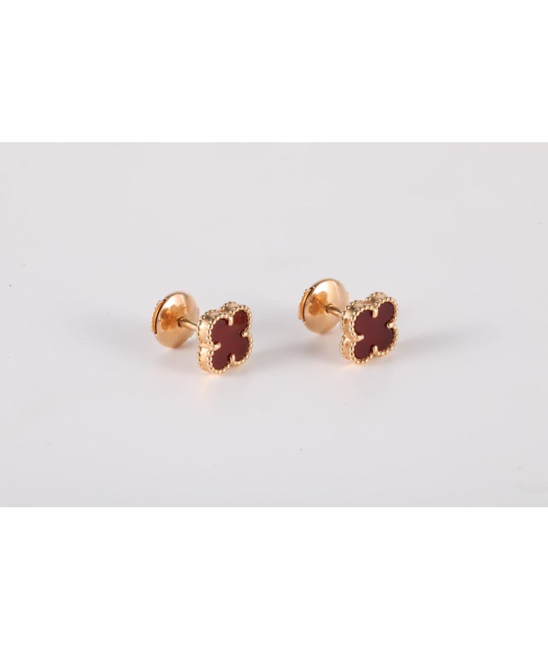 VAN CLEEF & ARPELS Золотые серьги из розового золота, фото 2