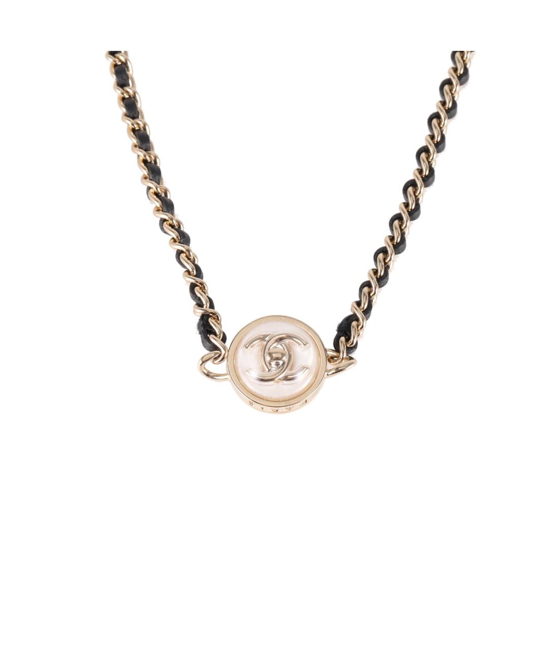 CHANEL Золотое латунное колье, фото 1