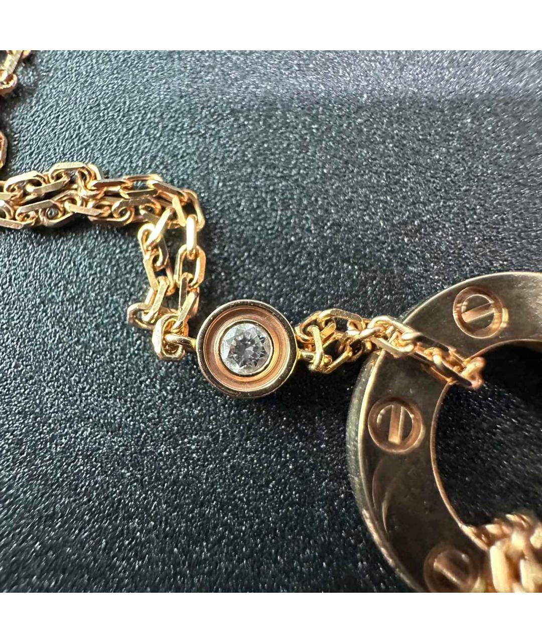 CARTIER Золотое колье из желтого золота, фото 2